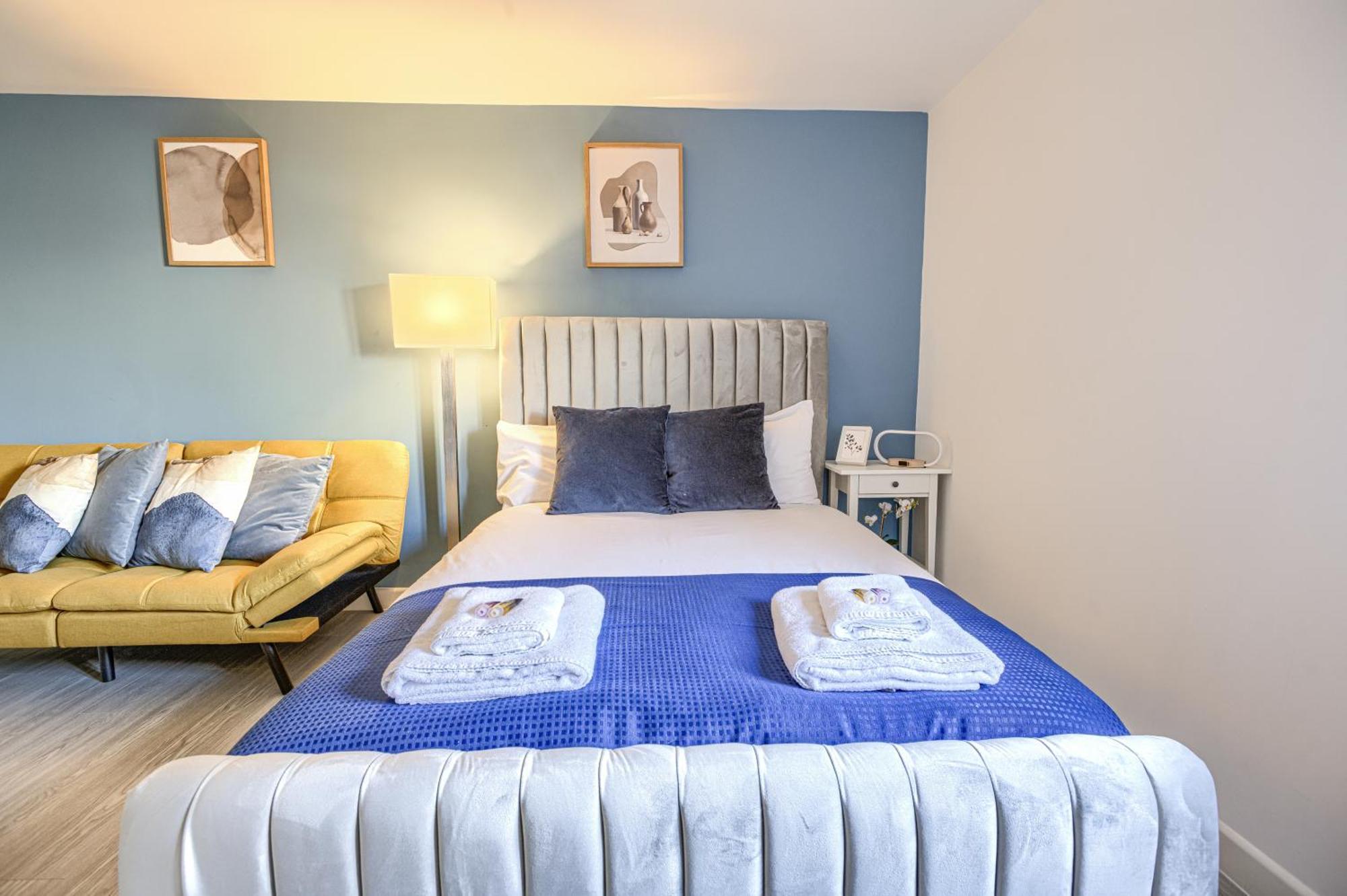 Hackney Central Deluxe Apartment 런던 객실 사진