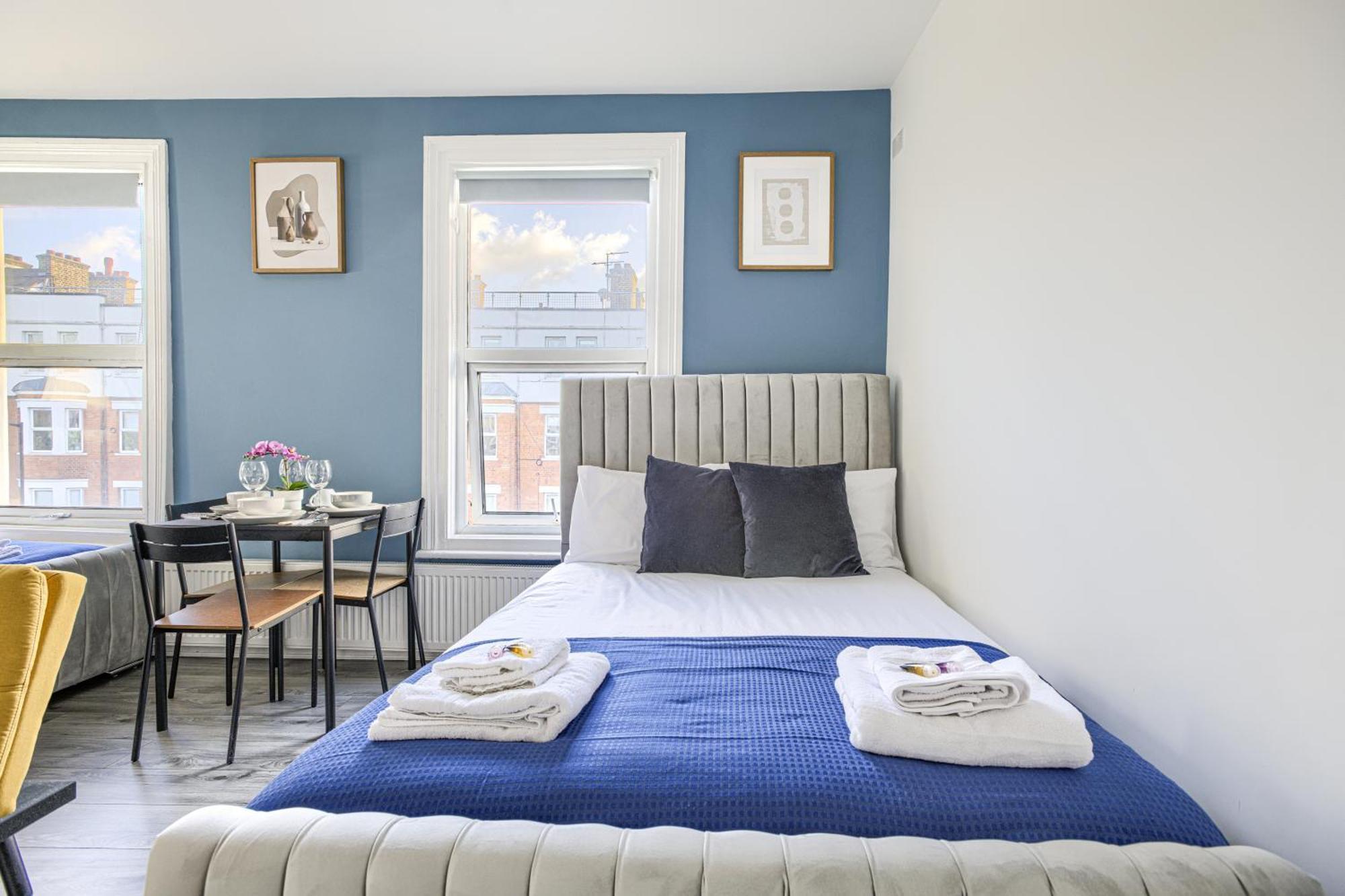 Hackney Central Deluxe Apartment 런던 객실 사진