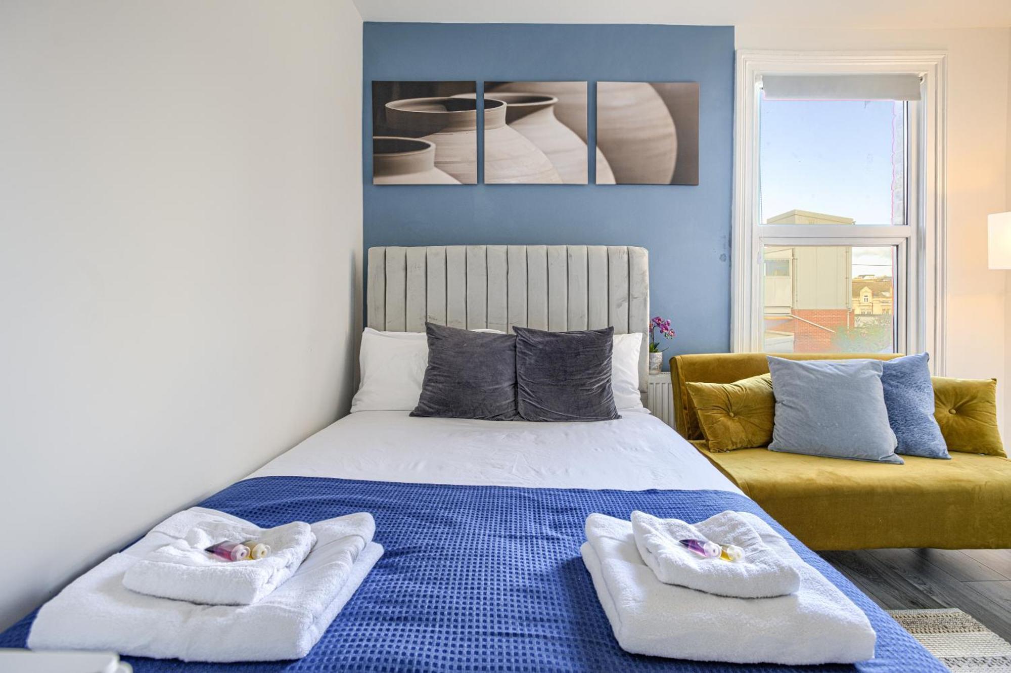 Hackney Central Deluxe Apartment 런던 객실 사진