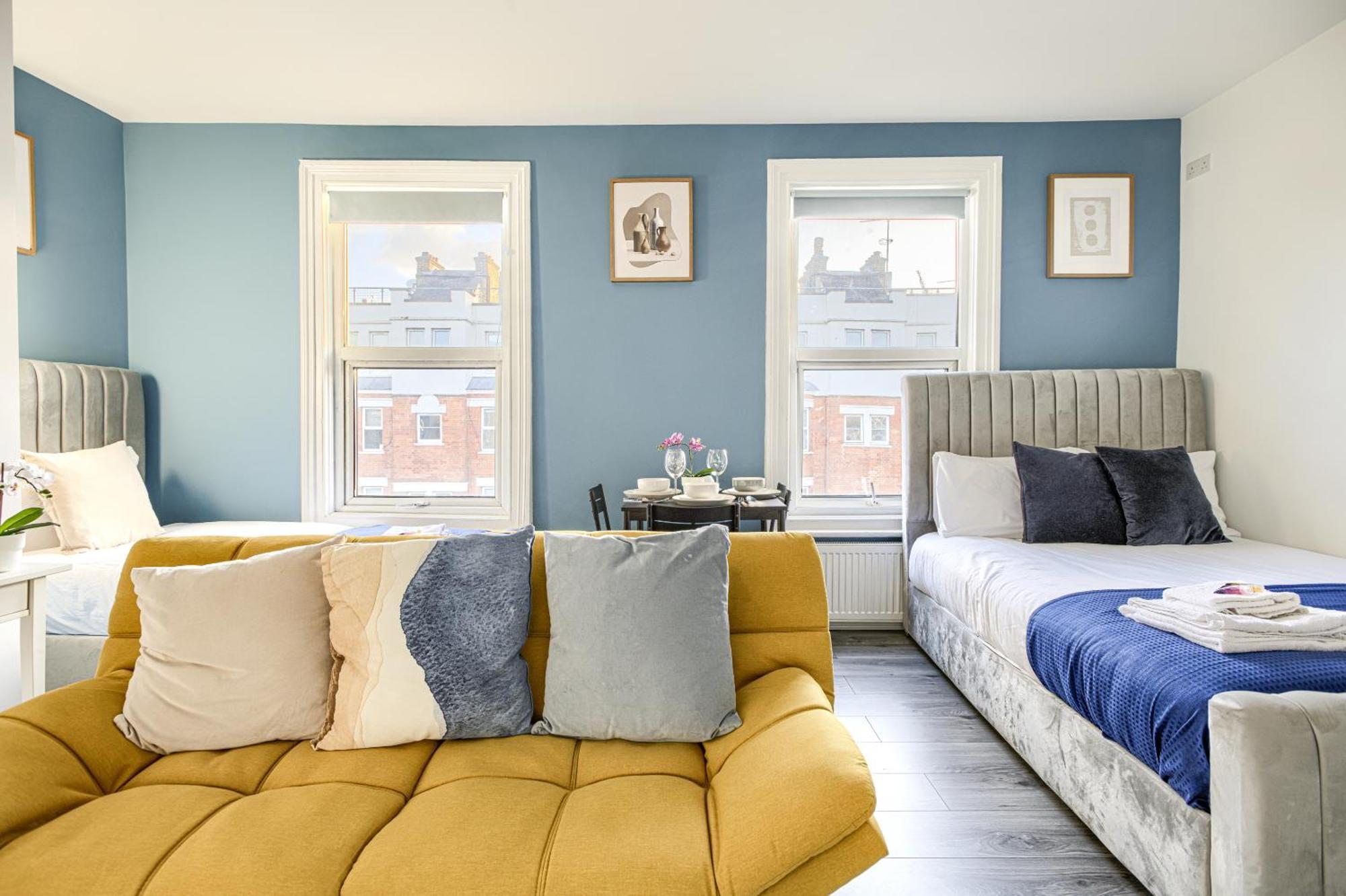 Hackney Central Deluxe Apartment 런던 객실 사진