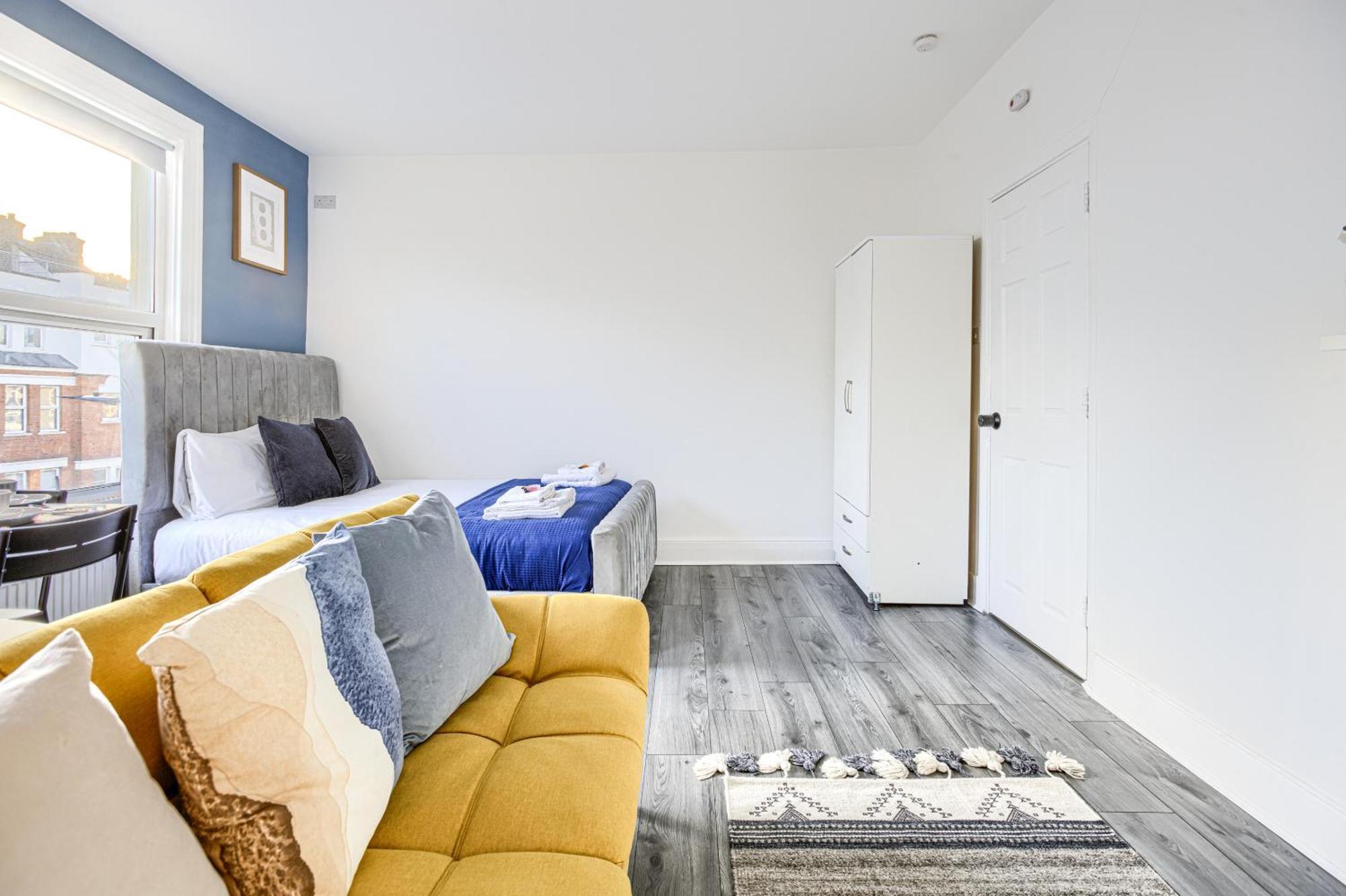 Hackney Central Deluxe Apartment 런던 객실 사진