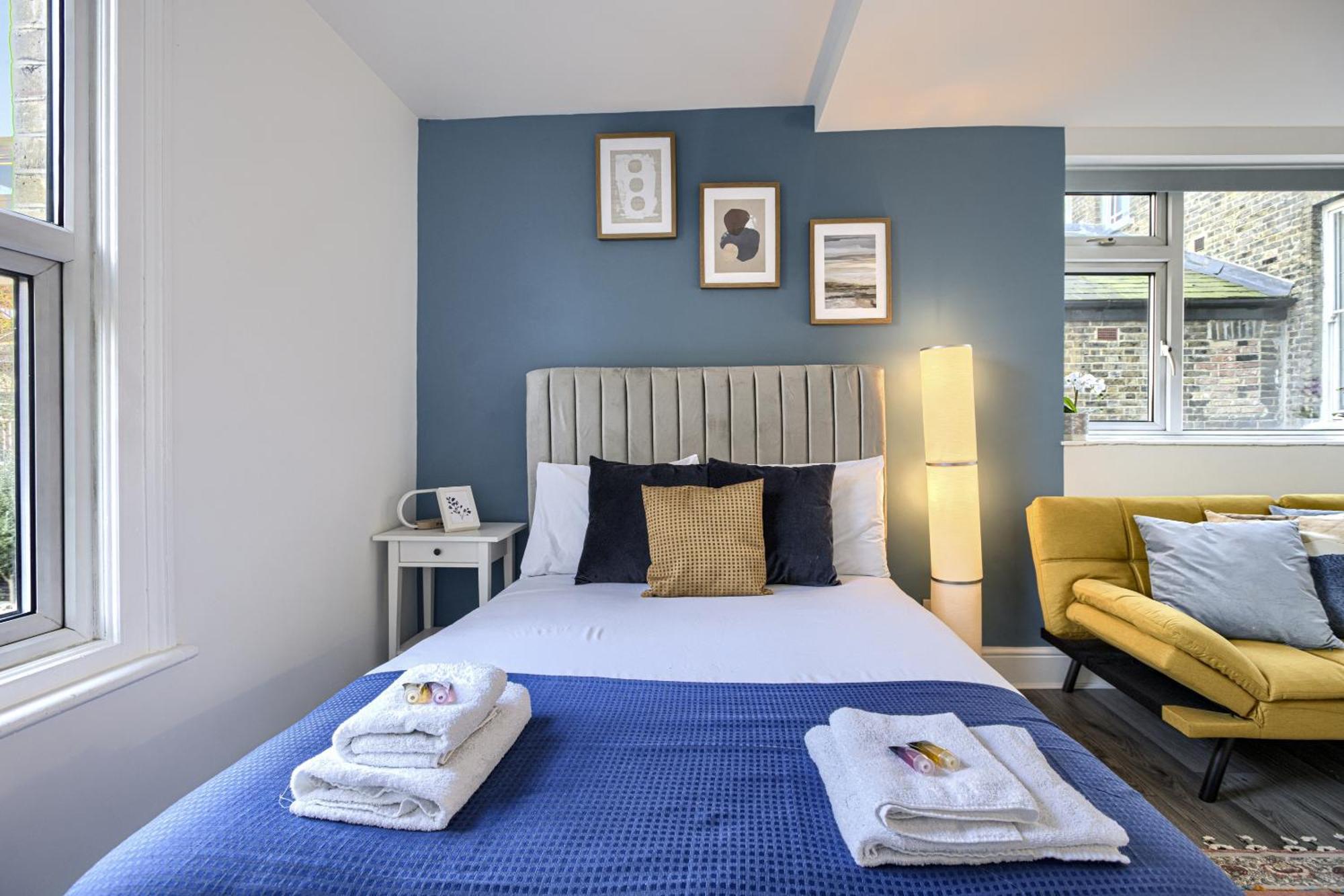 Hackney Central Deluxe Apartment 런던 객실 사진