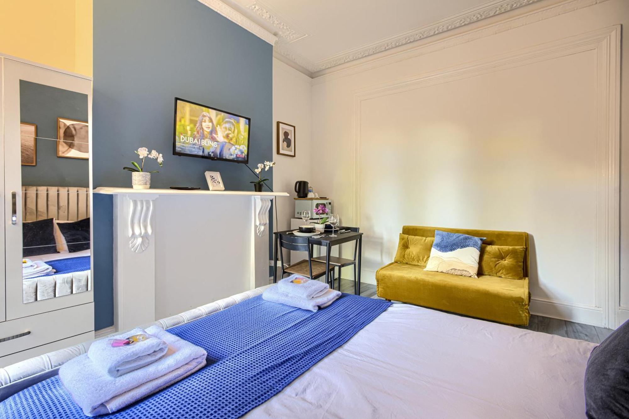 Hackney Central Deluxe Apartment 런던 객실 사진