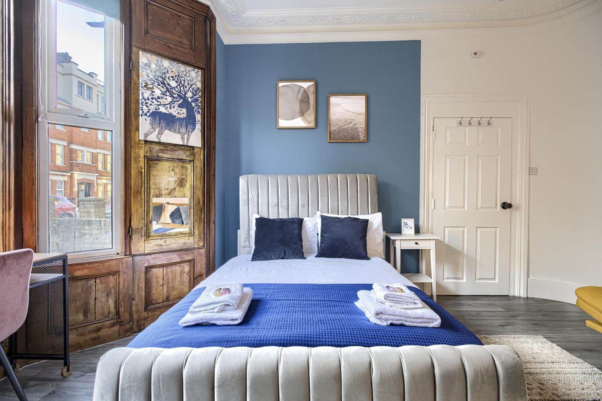 Hackney Central Deluxe Apartment 런던 객실 사진